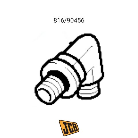 Адаптер угловой JCB 816/90456