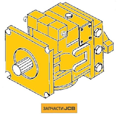 Вибронасос гидронасоса JCB 7250/50800