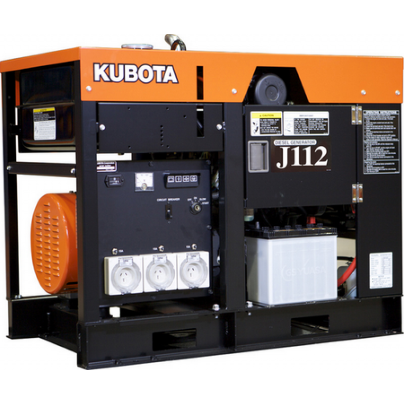 Дизельный Kubota генератор J112